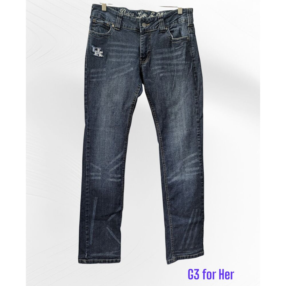 Alyssa Milano G3 for Her UK Peace Love & Athletics Jeans  Sz 10